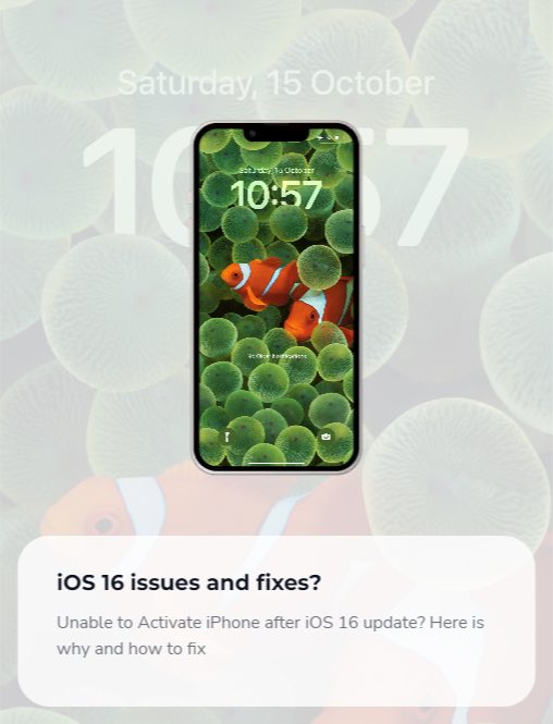 Chen_Jhony's tweet photo. Lets try the new IOS 16 and win apple watch #drfoneios16
@drfone_toolkit https://t.co/r0NAY612ki