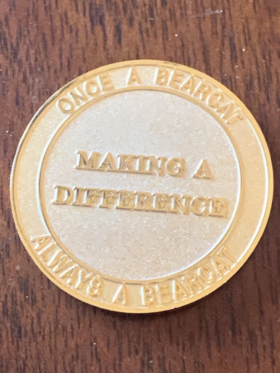 mdgray2008's tweet photo. @OzzieAhl2 @RHHSIB @RockHillSchools I received my first Bearcat Coin this week!  It is such awesome way to acknowledge the efforts of others who are going above and beyond to support students and other faculty and staff - can’t wait to pass it on! Thanks Mr. Young. #BearcatFamily https://t.co/3LRYQlVANk