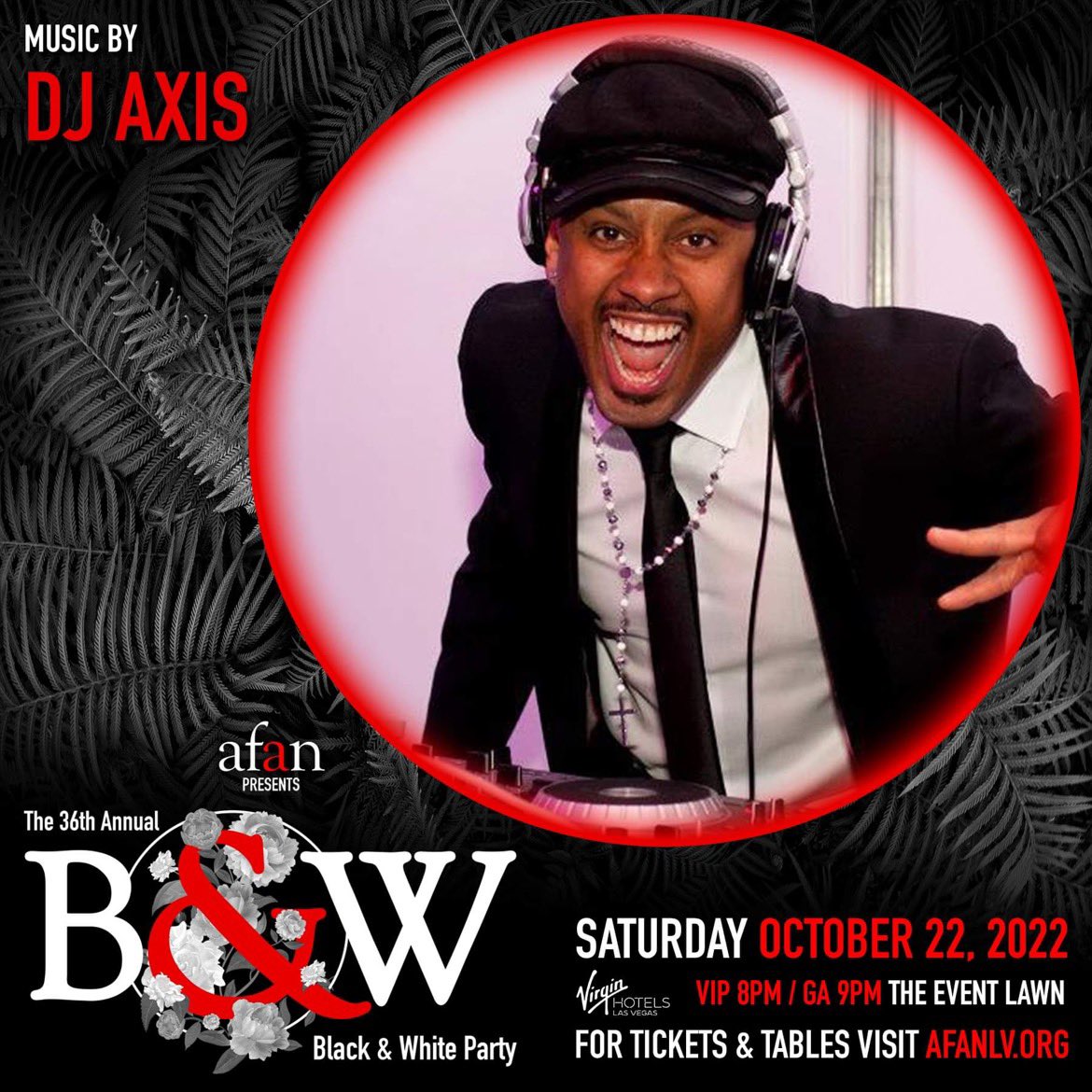 DJAxis's tweet photo. Party with a cause @AFANLV  @VirginHotelsLV Saturday October 22. Eat, drink, and dance! #whenthemusicreallymatters https://t.co/th2Mu3Mcx6