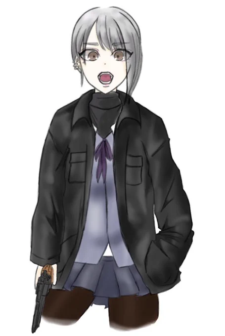 今日もキャラクターの深掘りの為カット追加作業。1日に一枚のペースで追加してて流石に少し慣れてきた(・ω・')わっっっかりづらいけど今回は①髪の毛のパーツ分けをルール化②髪の毛の塗り方変更がテーマでした。続きますΣ(°°)!! 