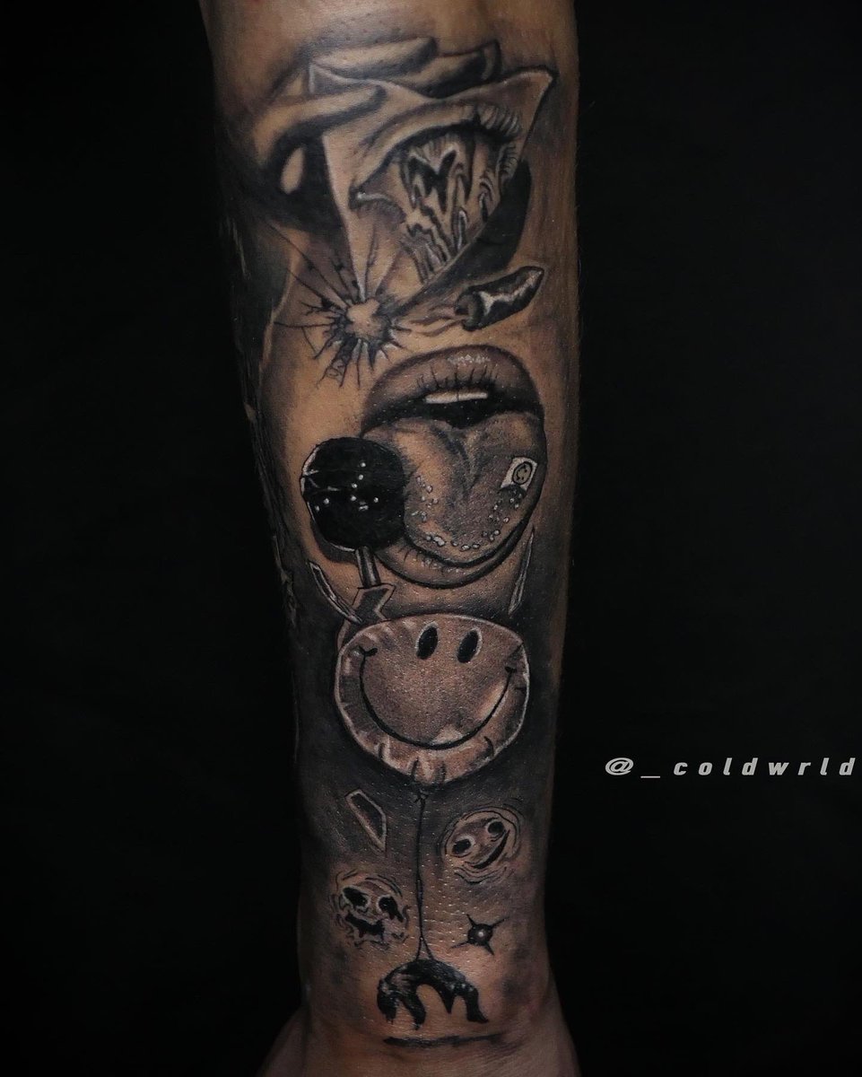 alclaymist's tweet photo. @CharlesWriteNow I’m a tattoo artist based in Houston Tx, I attached some of my work to this thread and you can check out IG as well ( _coldwrld_ ). DM me if you have any questions https://t.co/2BjKHEydke