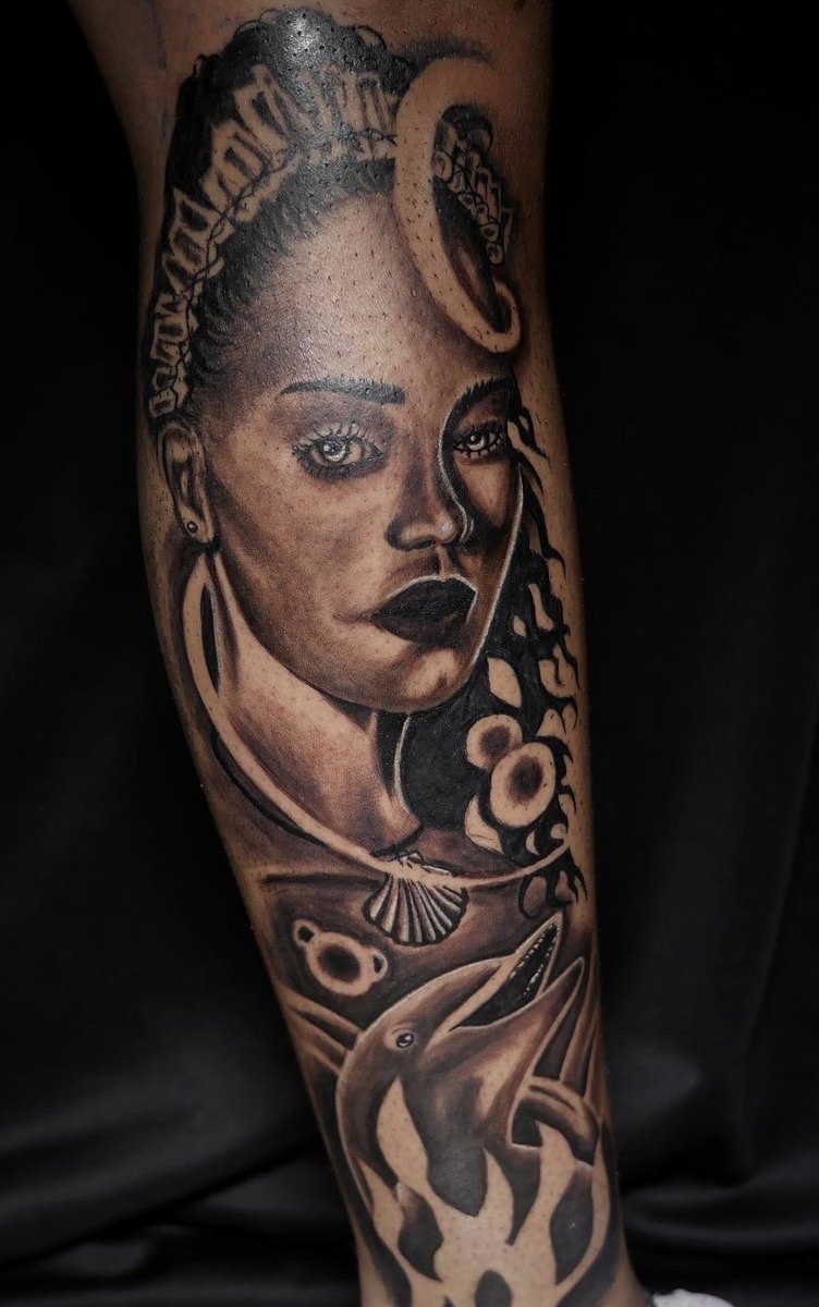alclaymist's tweet photo. @CharlesWriteNow I’m a tattoo artist based in Houston Tx, I attached some of my work to this thread and you can check out IG as well ( _coldwrld_ ). DM me if you have any questions https://t.co/2BjKHEydke