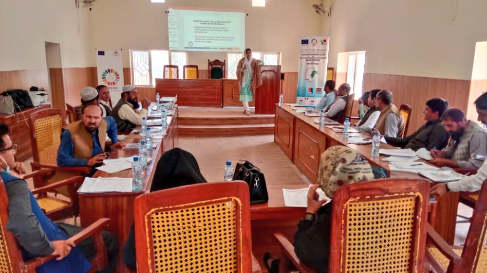 LEAD4SDGs's tweet photo. #MainstreamingSDGs 
🟦 The two-day training is held to build the capacity of government officials from Killa Saif Ullah, Zhob, and Sherani. The programme focuses on mainstreaming SDGs in local development planning, monitoring &amp; reporting. https://t.co/TNfleJXdtn