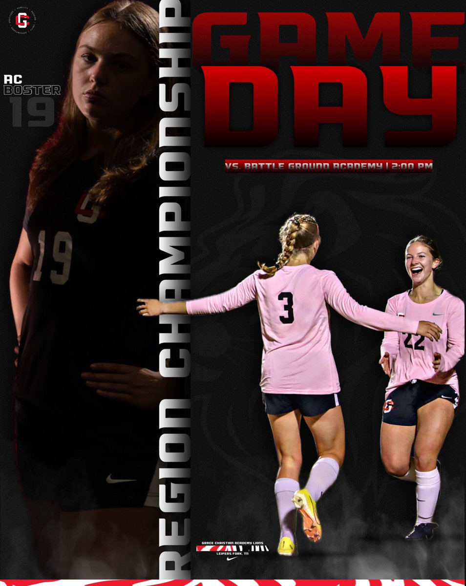 GAMEDAY ‼️ 

at BGA | 2:00 pm | Region Championship