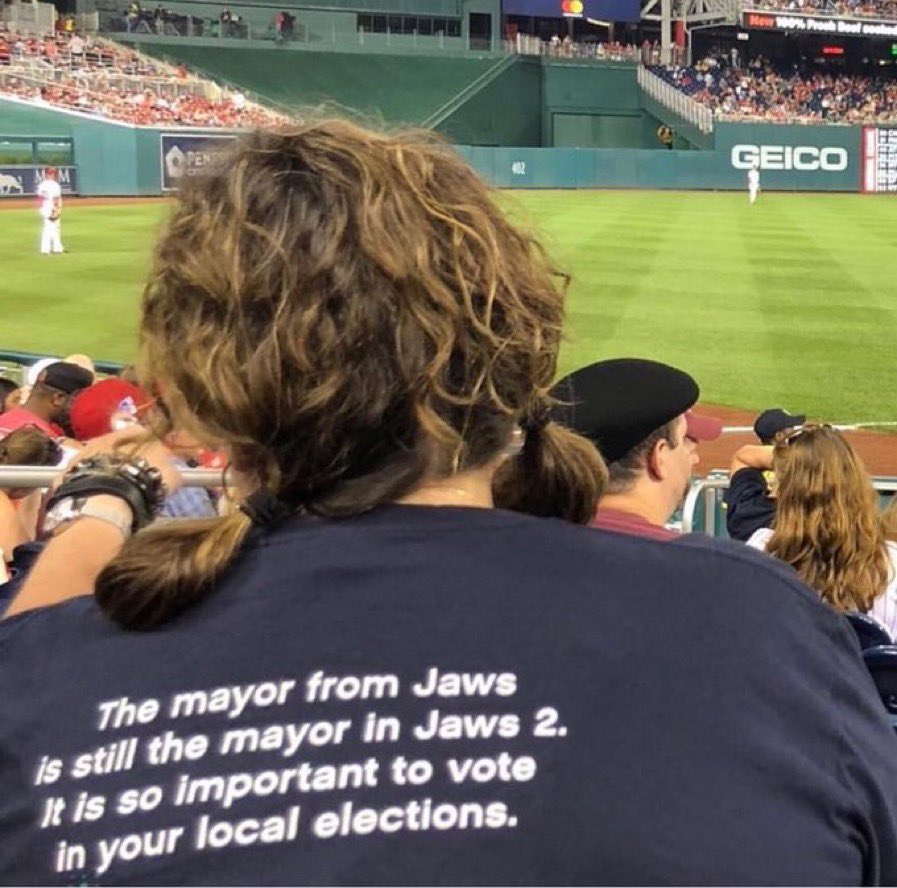 BrentToderian's tweet image. The shirt makes a really good point. #VOTE