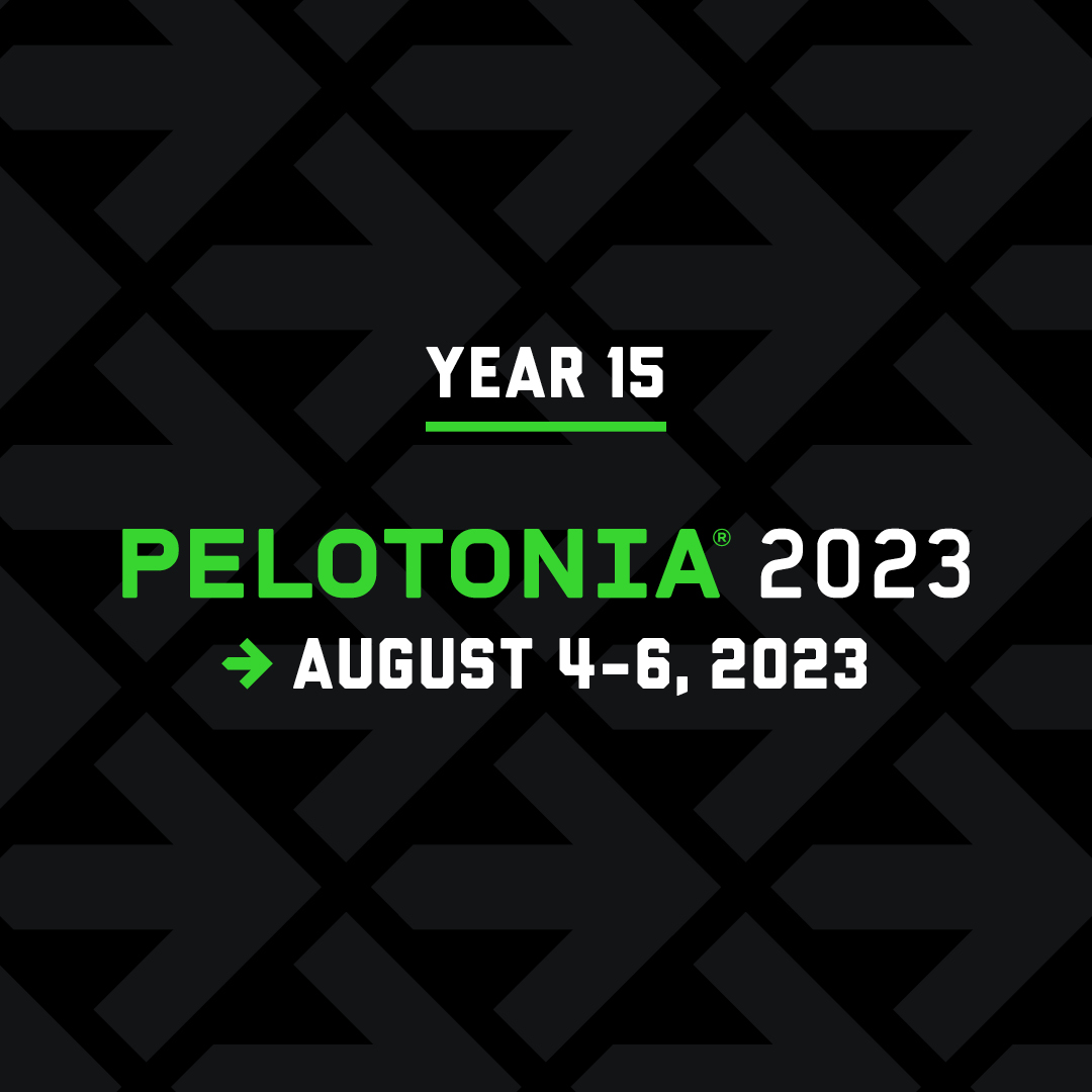 Pelotonia's tweet image. Save the date! 🗓️ 

Pelotonia's 15th annual Ride Weekend: August 4-6, 2023! 

Retweet if you're excited for next year 🤩💚