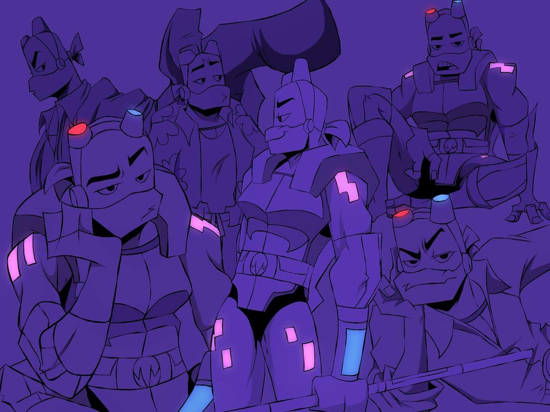 TMNT's tweet photo. 🎨: sky.xy0 on IG https://t.co/HMevcEyM6T