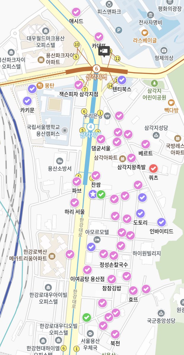 삼각지 직장인의 맛집 술집 카페 추천 🥂
(하지만 대부분이 와인바와 술집인⋯)