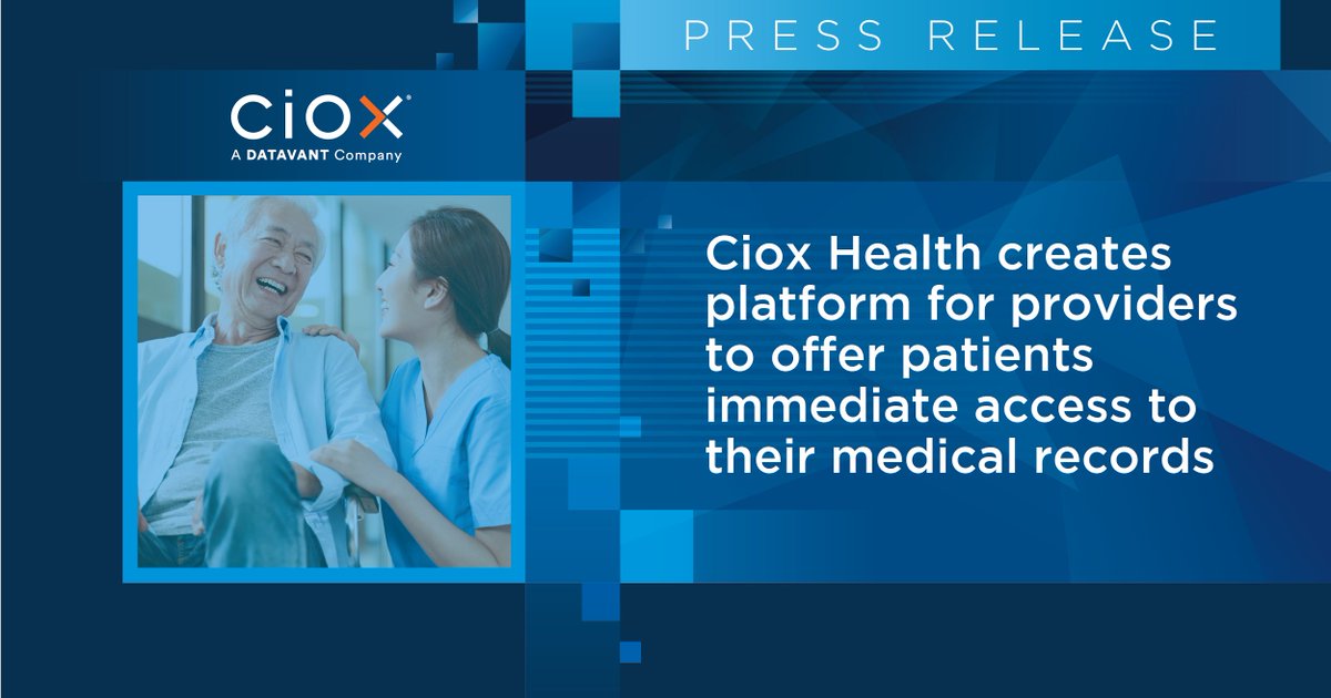 Ciox's digital EHR connections combined with services-based retrieval ...