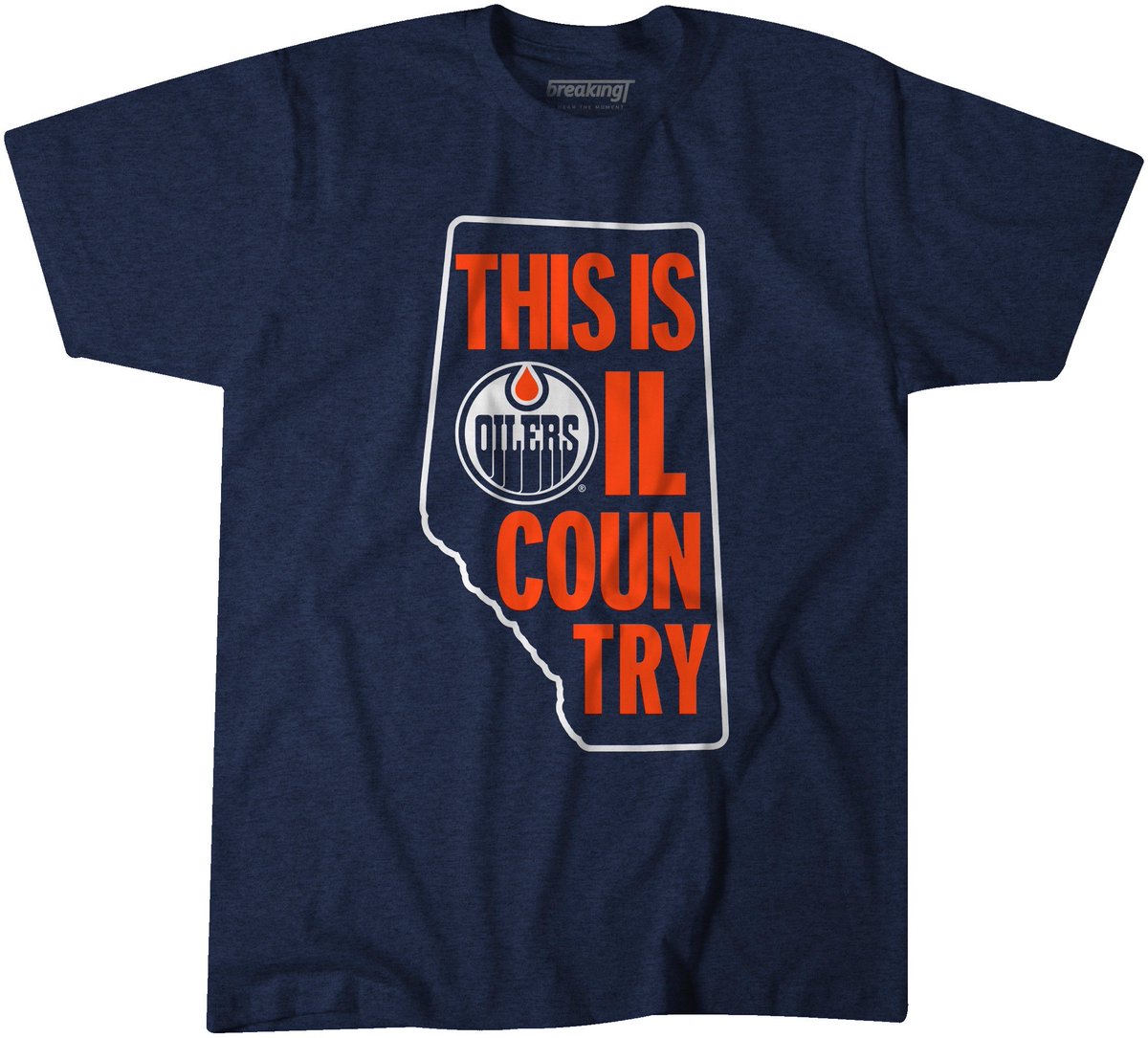 Battle of Alberta Game Day! Shop the tee: bit.ly/3MxJWlS #LetsGoOilers #ThisIsOilCountry #BOA