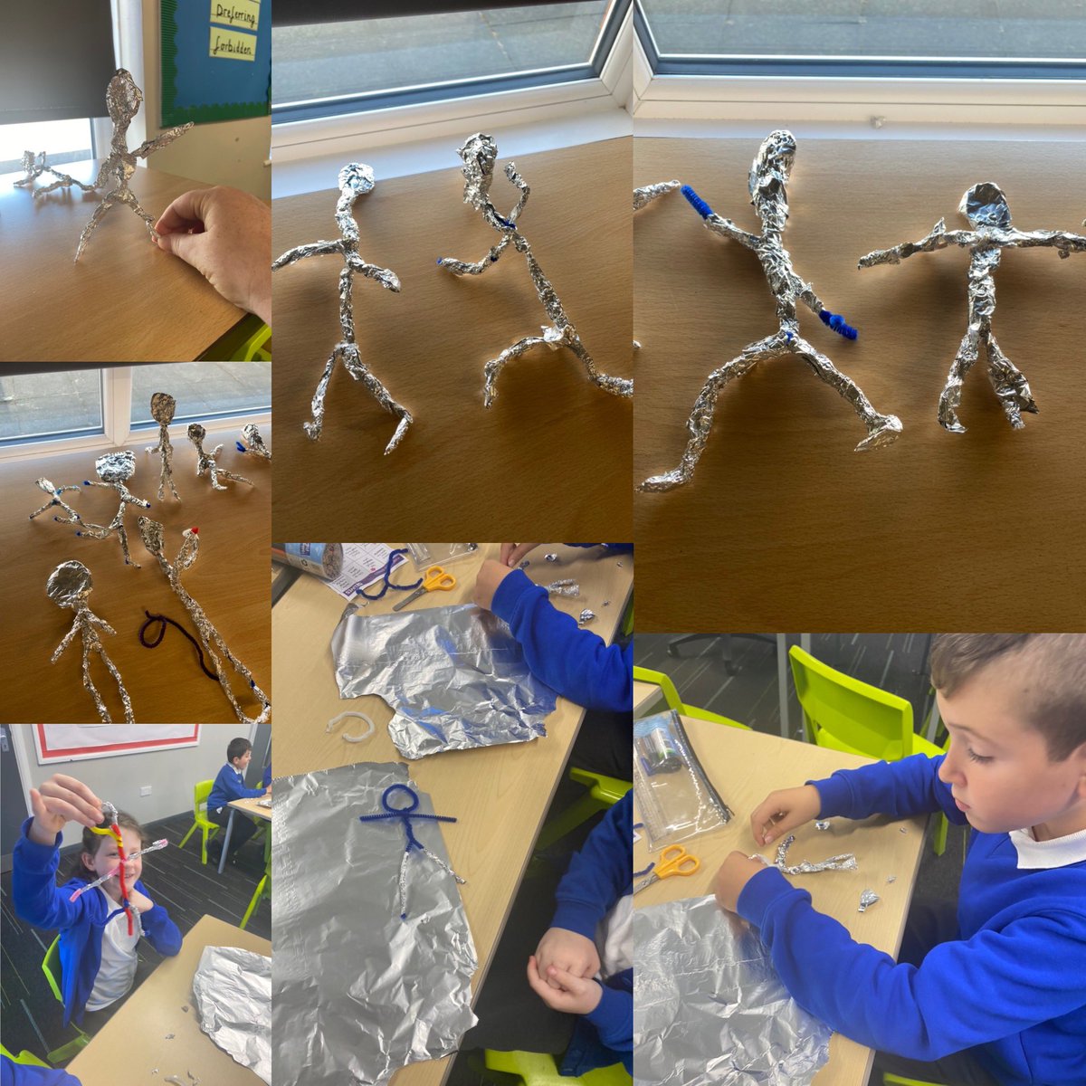 We are showing our #weareresilient skills when creating our iron men. Progress photos to follow 😊