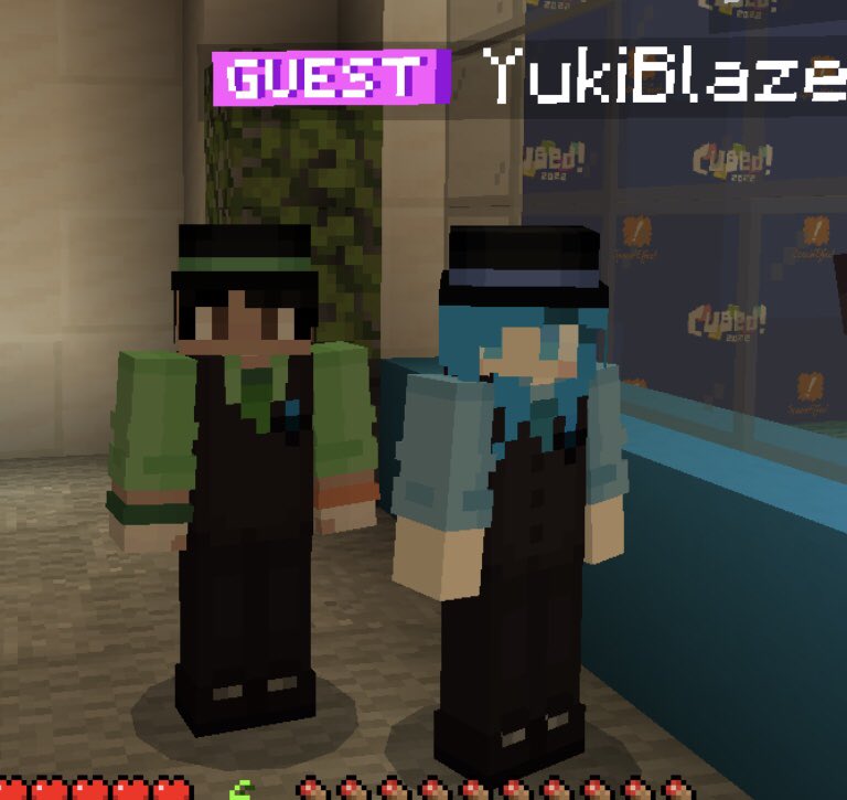 ParkerThePanda0's tweet photo. Had so much fun at the @YukiBlazeBerry @CubedCon Meet and Greet!! ^^ (I also was the mafia guard for the Berry Queen!!) #Cubed 2022 #Cubed2022 #BerrySquadingAtCubedCon https://t.co/x6UIbRw2fH