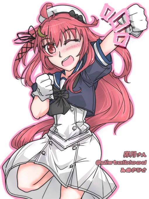 卯月さん#艦これ版深夜の真剣お絵描き60分一本勝負#艦これ版真剣お絵描き60分一本勝負_20221015 