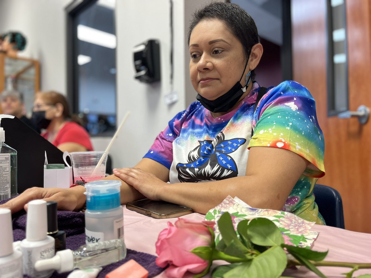 Pink is our signature color! <a href="/PSJAISD/">PSJA ISD</a> Cosmetology students and teachers give their time and treasure to host manicure sessions for warriors and survivors. Thank you to our recruiter <a href="/SarahiMorales91/">Sarahi Morales</a> and to our local sponsors <a href="/dunkindonuts/">Dunkin'</a> <a href="/Starbucks/">Starbucks</a> &amp; Barn White Inc.