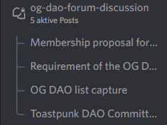 invest_ise's tweet photo. Hey Hey Toastpunk OGs, how are you guys? Where are the DAO members?....We need your feedback on the new Toastpunk DAO forum. Come and check the channels. Thank you @racerclublabs #ToastpunkOG #GetThatBread https://t.co/Ez9WKakq5Q
