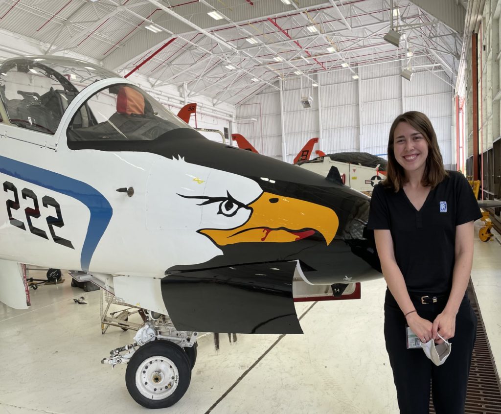 Conexus_IN's tweet photo. Global Head of Value Stream Integration at @RollsRoyce in Indianapolis, Michelle Stallard, has achieved a lot. Her secret for growing the confidence that led to her success might surprise you. #MakeINMove https://t.co/M6ZH3ukYq3 https://t.co/YnT3U3E8cf
