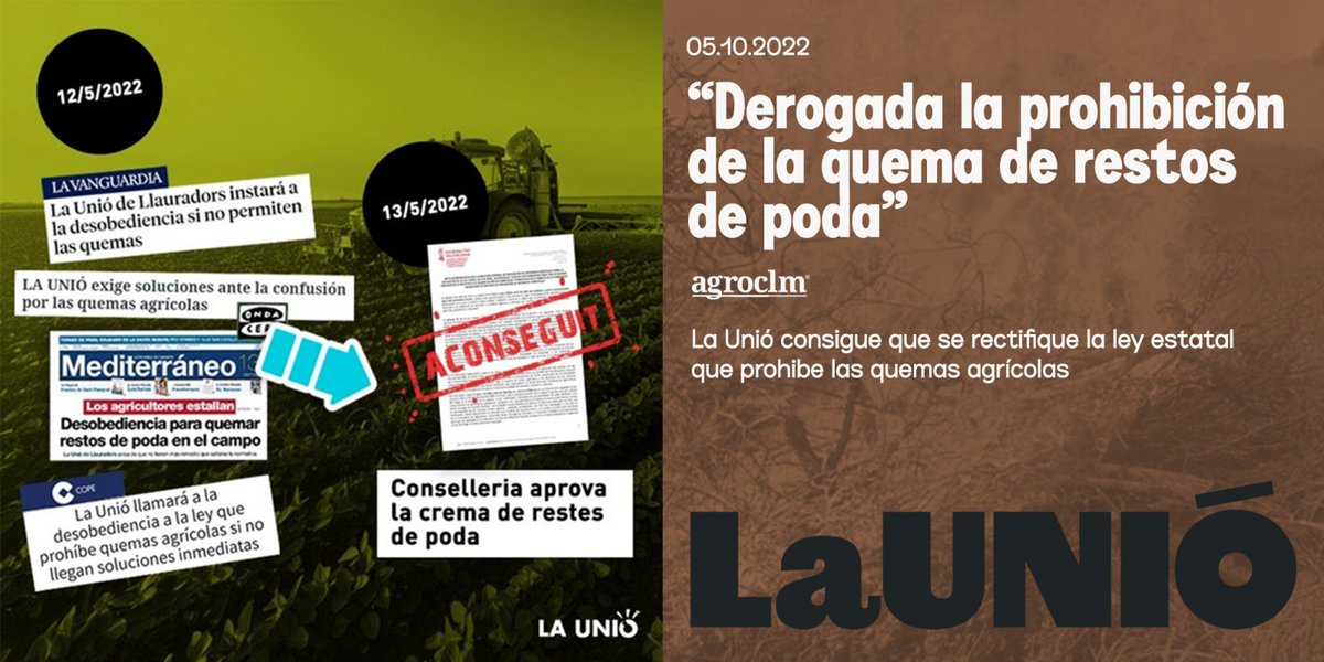 Que diu el PP que els grups del Botànic rebutjarem que restes agrícoles deixen de considerar-se residus i que puguen cremar-se

SPOILER‼️
❌ÉS FALS, votàrem en contra d'una moció del PP desfasada que sols buscava confondre i confrontar

🧵👇
