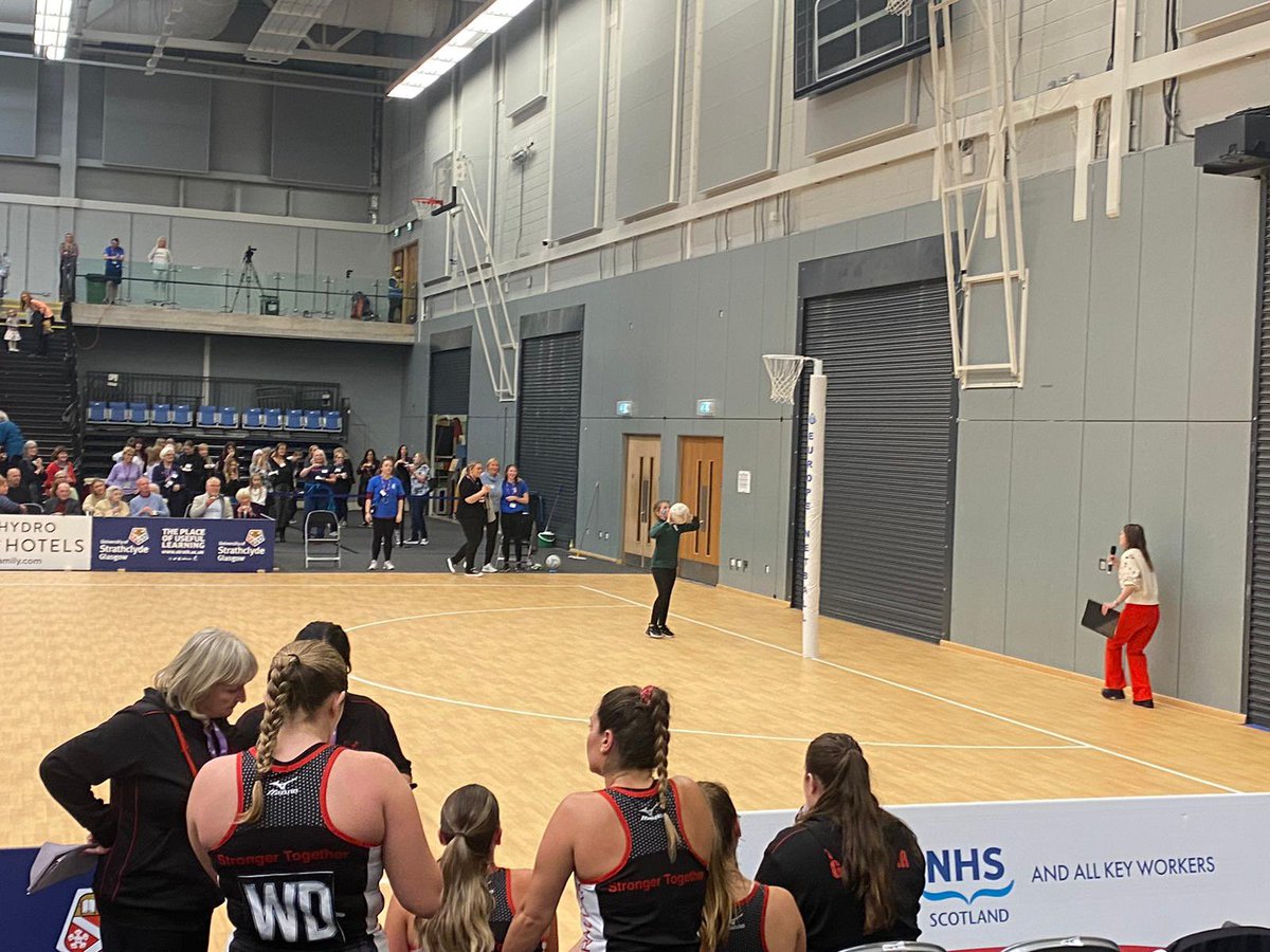 ActiveSchAngus's tweet photo. A delighted @LadyloanPS @LadyloanWL girl with her freebie for taking part in the shooting comp at half time! #activegirls #activearbroath #SheCanSheWill @ScotThistles @Gib_Netball https://t.co/9dievm434o
