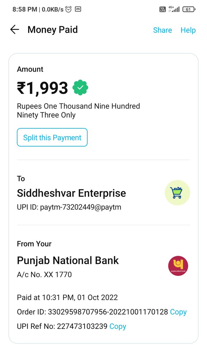 Satendr21811575's tweet photo. @Shopify ........ I lost my money Rs1993 through shopify online purchasing goods. Till date don't recieved any order fram shopify. It's just like a scam I get legal action on https://t.co/LXePFkf3PB