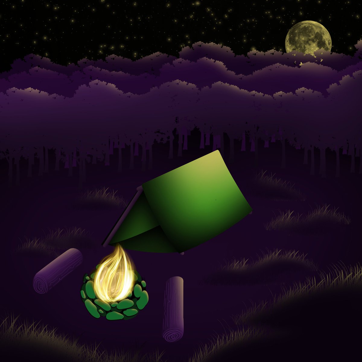 DansdoO's tweet photo. Inktober Day 28 - Camping

Minimalist colour camping study

#inktober22 #inktober2022 #camping #art #artwork #digitialart #commissionsopen https://t.co/A0g7NPCkBs