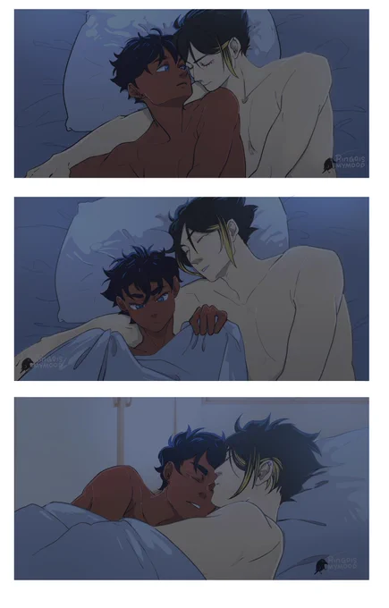 Sleeping beauty 💚
#haikyuu #haikyuunextgen #kagehina #kuroken 