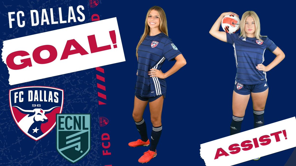 Gooooooooooal! 67’ ⚽️ Lauren Alvarez 🅰️ Shaylin Taylor #DTID #FCDallas #ECNLgirls #EcnlTexas #theECNL @FCDwomen @Laurenfcd7 @shaylin_taylor1