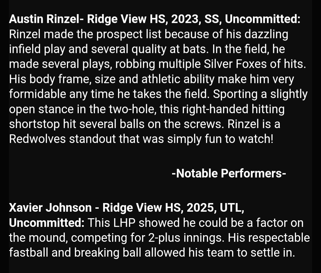 rvbasesloaded's tweet image. Shout out to our RV boys for getting it done at @diamondprospect this week!!! 
#watchuswork
@TheRVBaseball 
@RidgeViewSports