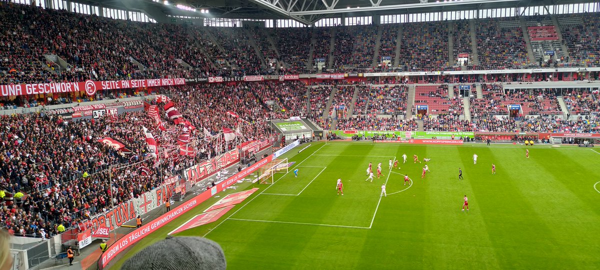 JCRT_04's tweet photo. 15/10/2022
⌚ 13:00
🏆 Bundesliga 2 🇩🇪
🏟 Merkur Speil Arena (75 🆕)
🎟 €33.00
Fortuna Dusseldorf 0
1. FC Nurnberg 1
Attendance 25,750
@f95 @FCNuremberg
@lewdoo92
#TheDorf
#groundhopping https://t.co/LSWp45mmtv