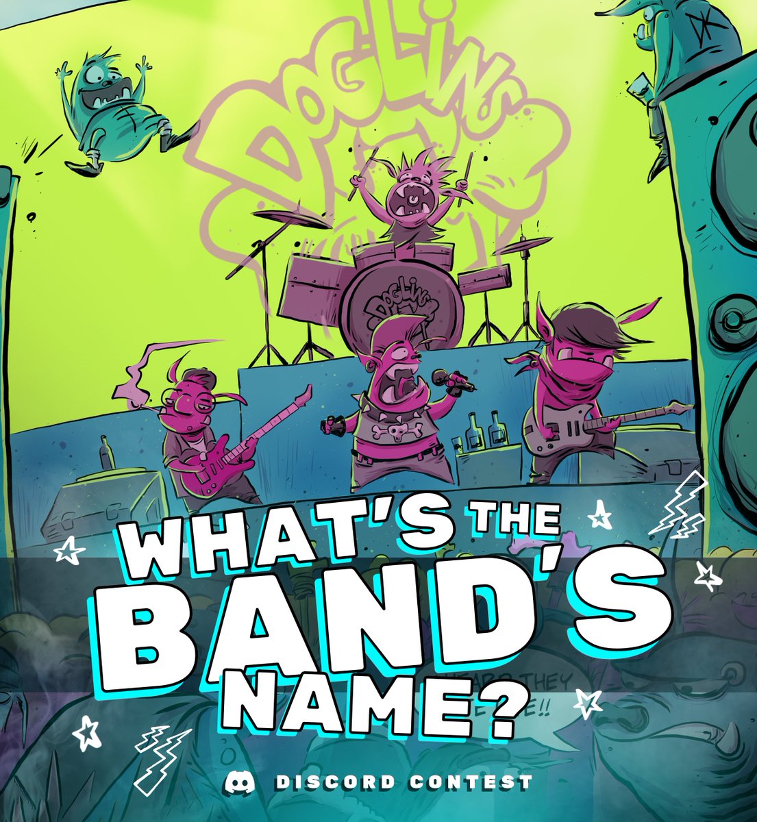 doglinsofficial's tweet photo. 🎸⚡️ What's The Band's Name Contest 🎸⚡️
#Doglins need your help to nominate the first band to enter the main stage!

The best name will win an NFT FOR FREE! 🔥
Here we go? 🚀

To participate:
Join https://t.co/Wn7XnDODEA

#NFTGame #NFTs #NFTGiveaways #NFTCommuntiy https://t.co/SDoOSSgp5D
