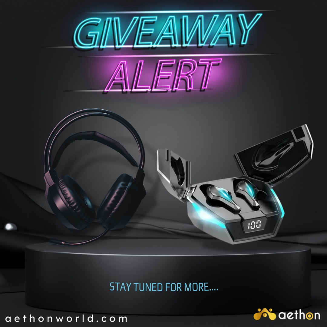AethonWorld's tweet photo. GIVE AWAY ALERT ❗❗❗
Stay tuned for more information 
.
.
.
#giveaway #giveawayalert #giveawayindia #gaming #aethon #aethonworld #titanwings #headsetgaming #headsetbluetooth https://t.co/idKInYCvrA