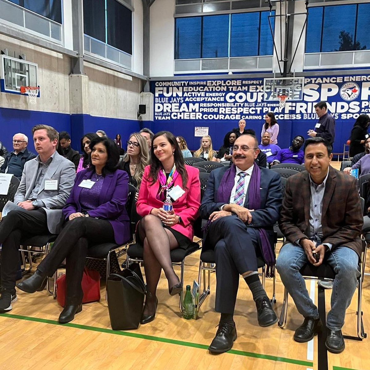 I attended the @PeelCAS reception. In October, the CAS’s across #Ontario raise awareness about the importance of supporting vulnerable children, youth & families through Dress Purple Day campaign. @PeelCAS has received 2 grants from @ONTrillium to further grow their amazing work.