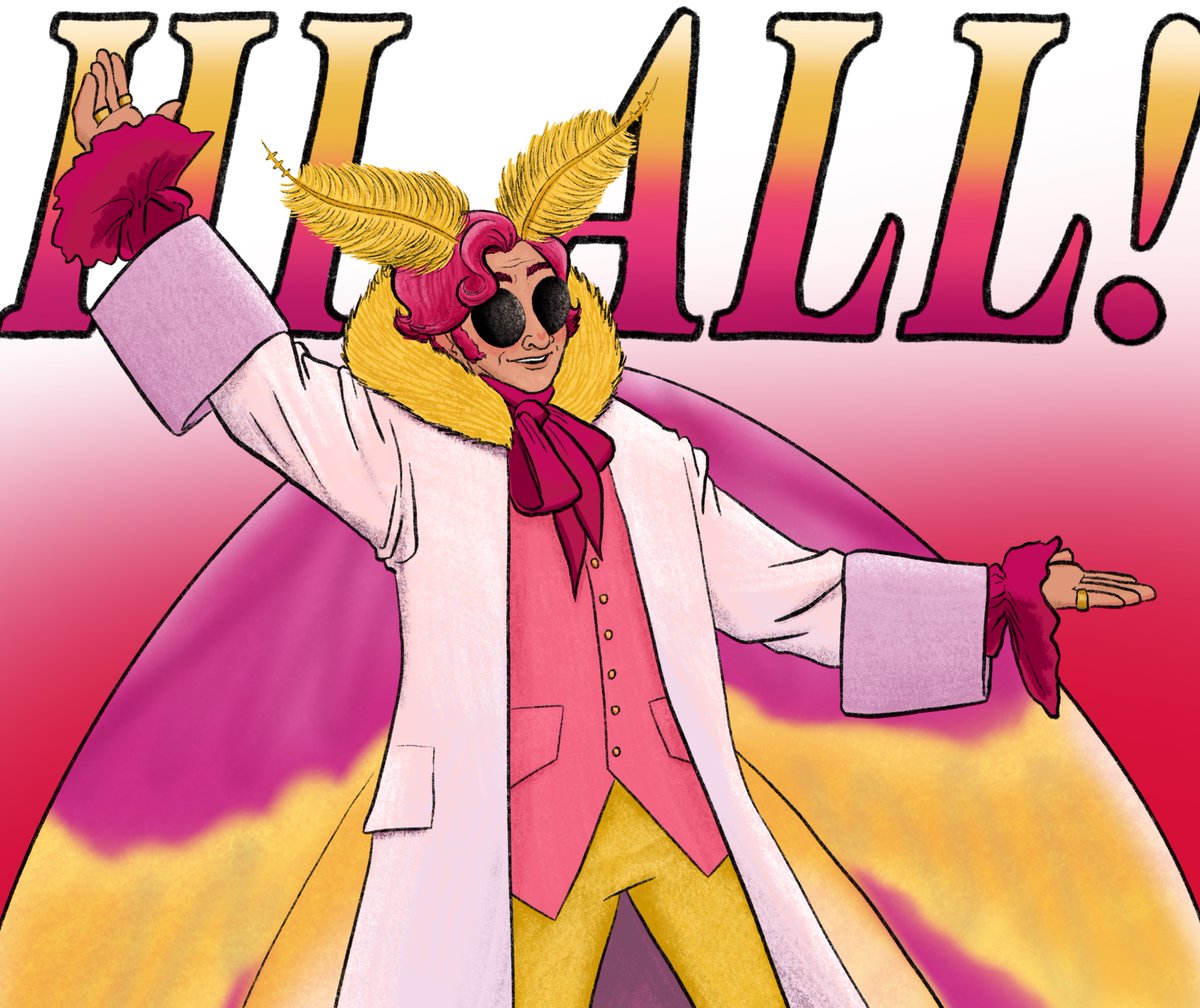 gayjeris's tweet photo. "pLEASE join me in welcoming, for his regional debut, the Peril of Point Pleasant... the Gentlemoth Pirate."
Rosy Maple Mothman Stede's intro speech may be scripted, but he's just a simple cryptid!
#rosymaplemothman #stedebonnet #ofmdfanart #ourflagmeansdeath https://t.co/AikFeIGTvt
