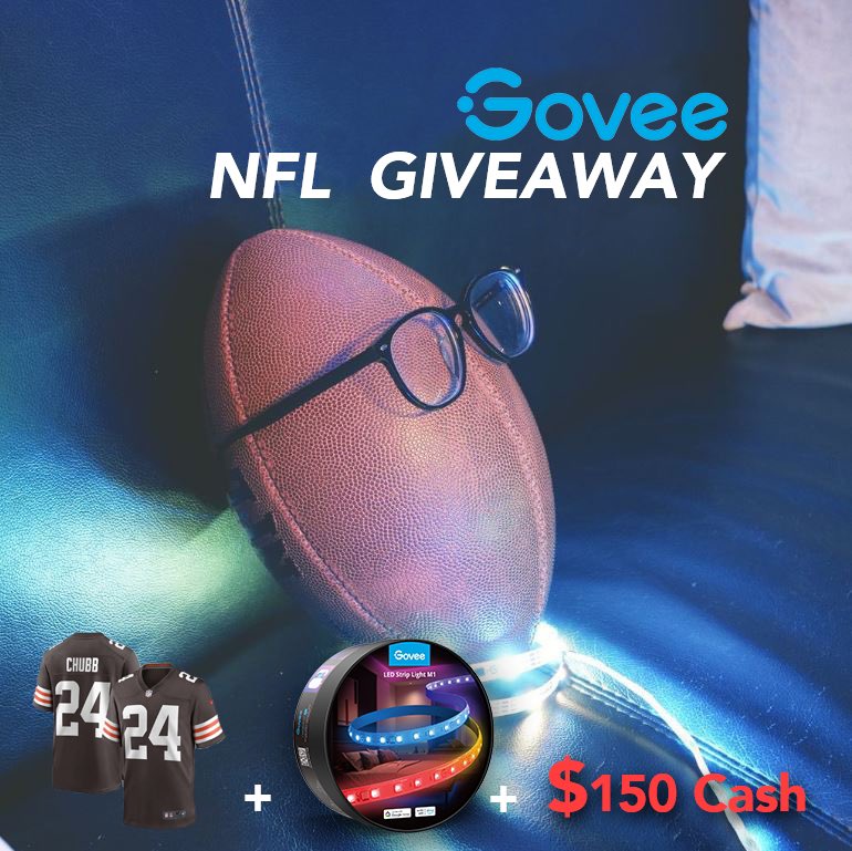 CraigAFountain's tweet image. 🏈Giveaway🏈

🥇#NFL jersey + $150 + #GoveeLEDstriplight

🥈#GoveeLEDstriplight 

To Enter:
✅Retweet
✅Follow Me &amp;amp; @GoveeOfficial 
✅Comment your favorite #NFL team color

Product Page: amzn.to/3SPn7MZ

Sponsor: @GoveeOfficial 
Ends 10/30/22
#GoveeRGBIC #Govee #Giveaway