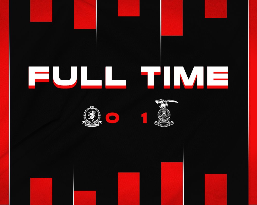 FULL TIME: Cove Rangers 0-1 ICTFC 

Steven Boyd's first half goal gives us a big three points this afternoon to make it five league wins in a row!

GET IN!