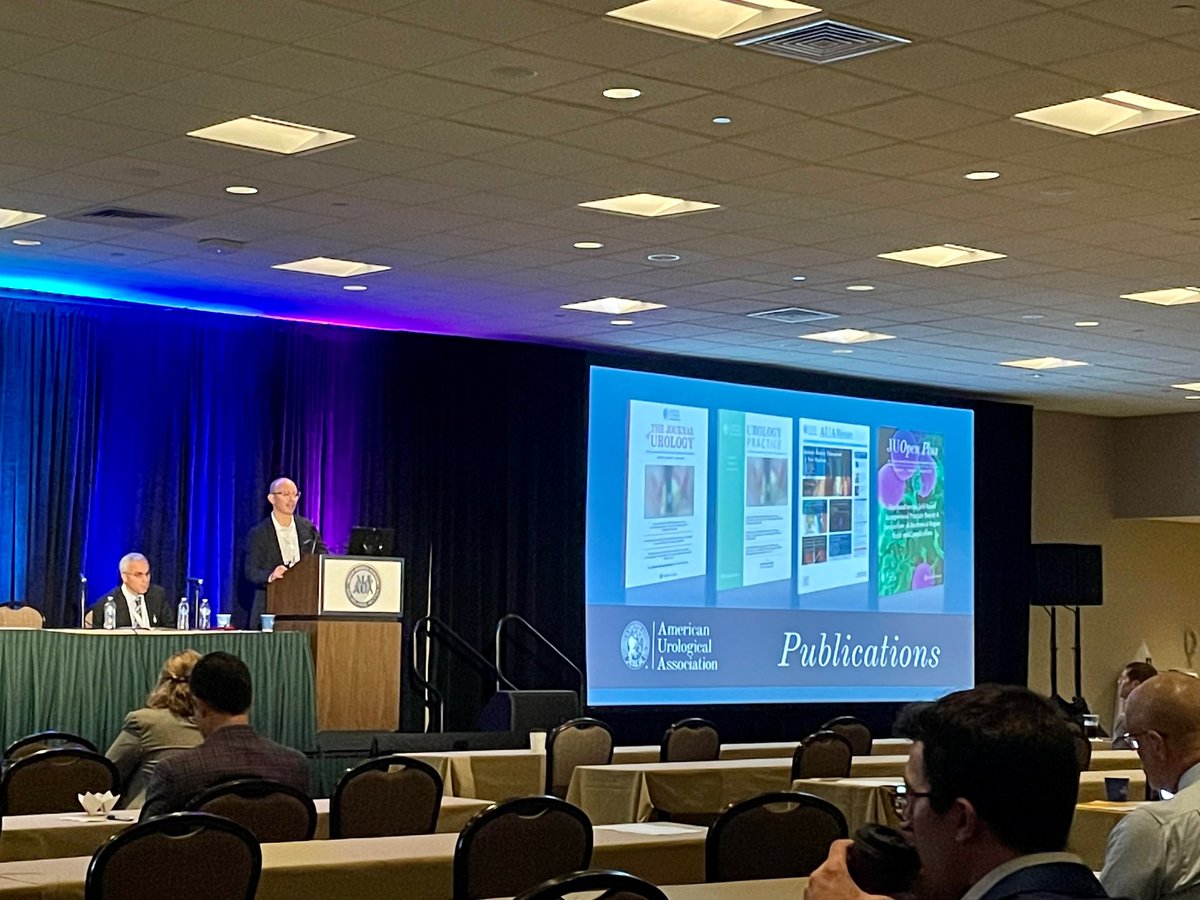 My @AmerUrological colleague sent me this photo of our amazing Online Content Editor @drphil_urology presenting about @JUrology @JUOpenPlus @UrologyPractice at the @MidAtlanticAUA meeting 💯💥🤩🎉 our editors are passionate ambassadors of our content, and it shows!