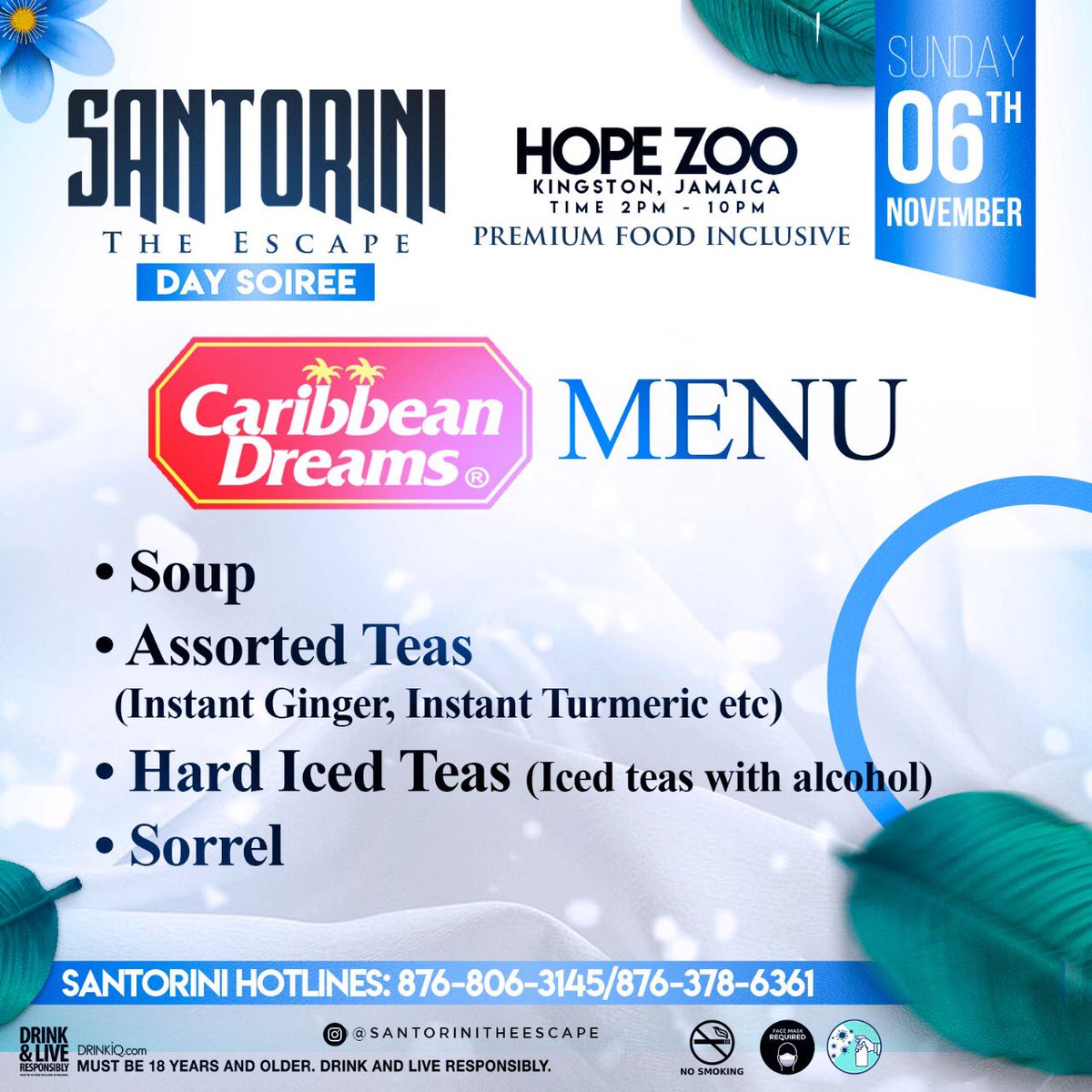 shaughnizzle's tweet photo. Join us at Santorini #TheEscape #November6 #HopeZoo π₯π΄π₯₯βοΈ @CaribbeanDreams βοΈ π https://t.co/DFu8SO3pv3