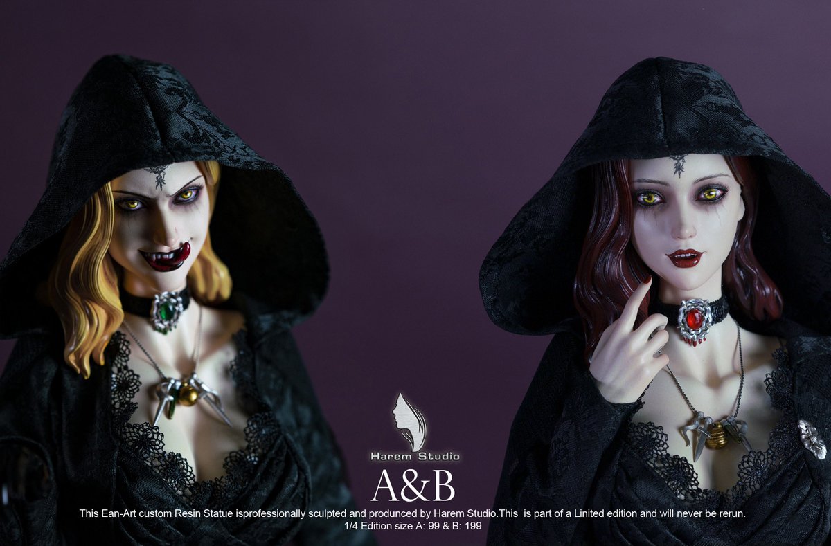 ZTianbao's tweet photo. Harem Studio Daughter of a vampire
#HaremStudio #生化危机 #The vampire #Resident Evil Village #バイオハザード #苍蝇 #吸血鬼女儿 #Biohazard Village https://t.co/km6Ywgm92Y