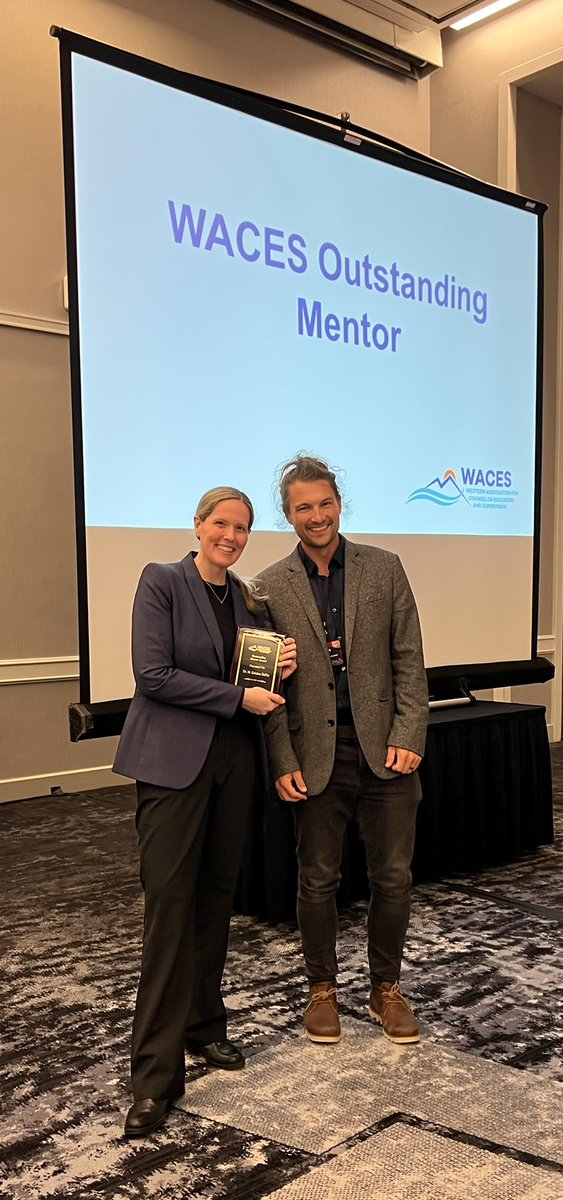 Mentoring with impact! Dr. <a href="/kristinadepue/">Kristina DePue</a> rightly acknowledged for excellence in being there for her students and colleagues!