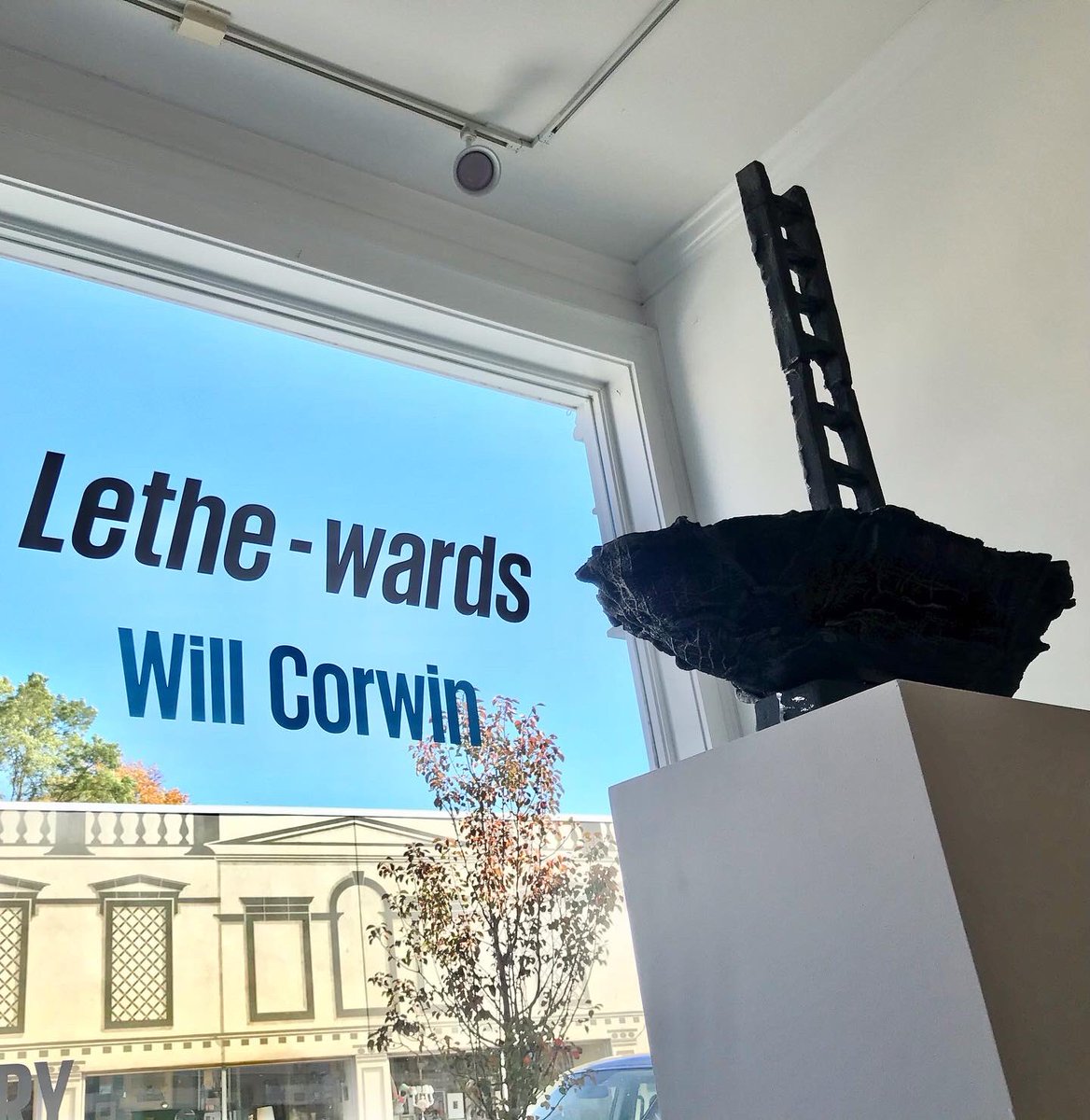 WilliamCorwin's tweet photo. Opening in #Millerton! Tomorrow 10/16, Lethe-wards, an exhibition of my recent cast-iron, aluminum, and plaster works, mostly boats. #GearyContempory. 2-5pm, 34 Street. On view through Dec. 18, Fri-Sun. https://t.co/BqhIxmDBVb