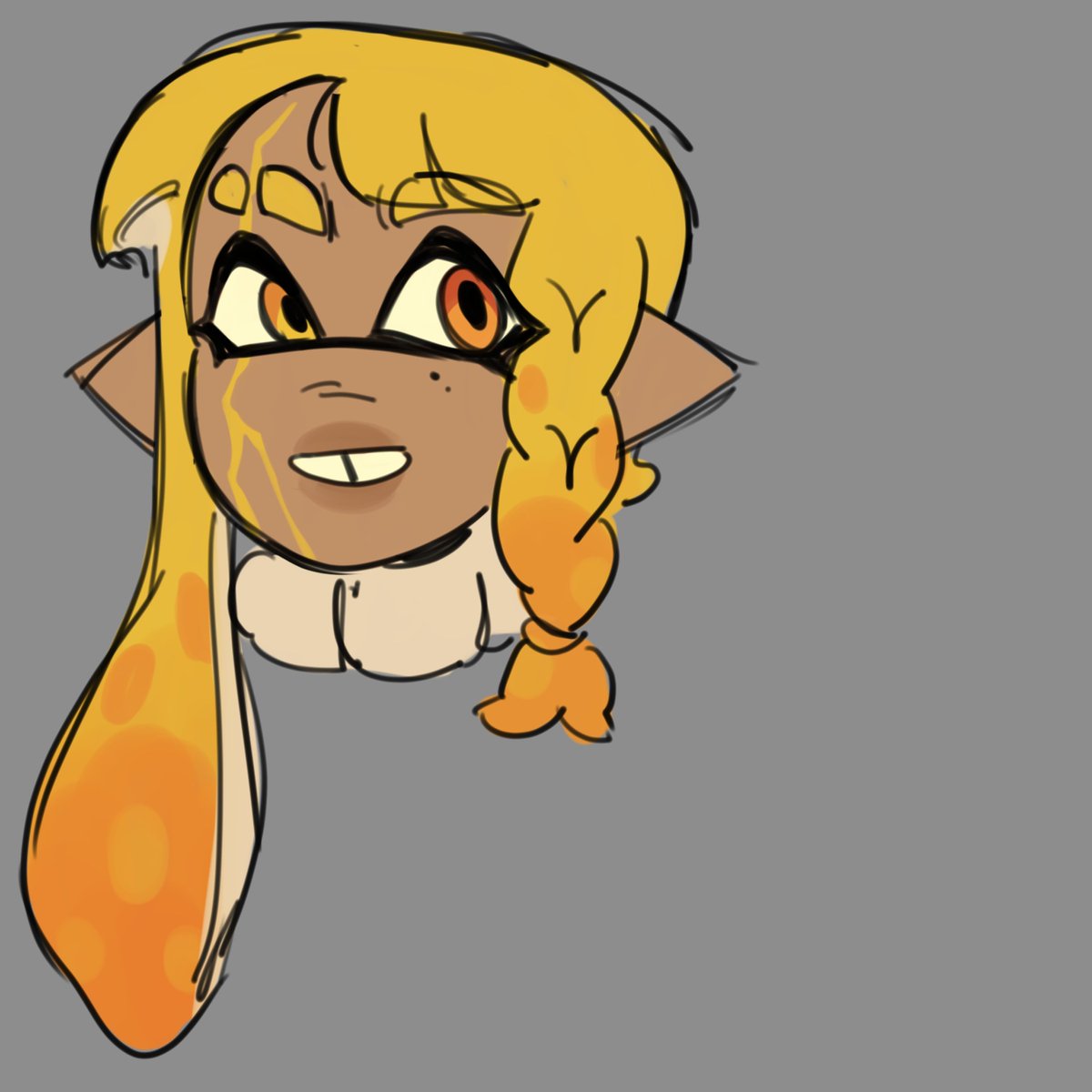 cloudyfairss's tweet image. HANDING YOU MY CAPTAIN 3 &amp;amp; NEW AGENT 3 HCS (they will form a sibling relationship and protect each other w their lives)

#splatoon3