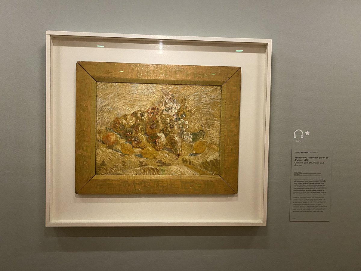 CamargoJ182's tweet photo. #VanGogh les comparto imágenes las cuales pude retratar en el @vangoghmuseum espectacular experiencia #vangoghmuseum #vangogh #vangoghamsterdam #Amsterdam #girasoles #peras #lahabitacion https://t.co/Ef8odLTqHH