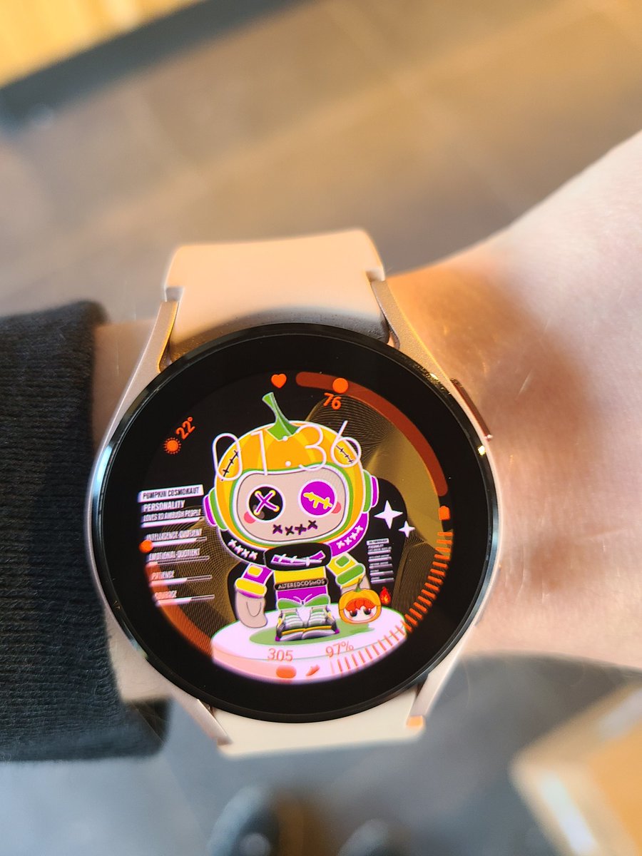 MalMations90's tweet photo. Good afternoon #NFTFam ⛰️at Starbucks to get ☕️📸 

#watchface for the day had to be the amazing #NFT 🎁 I got from ☄️✨️✴️  @altered_cosmos 🎃go show them some serious love all

The support and love they show, share and encourage in this whole #NFTCommunity is outstanding❤️💖 https://t.co/F7zA2LGK8b