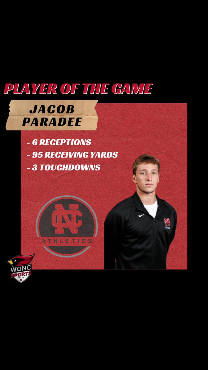 WONCSports's tweet photo. Jacob Paradee had himself a day today. Such a dominant player and we look forward to the rest of the season. Well done Jacob! https://t.co/fwEzKRp3iu