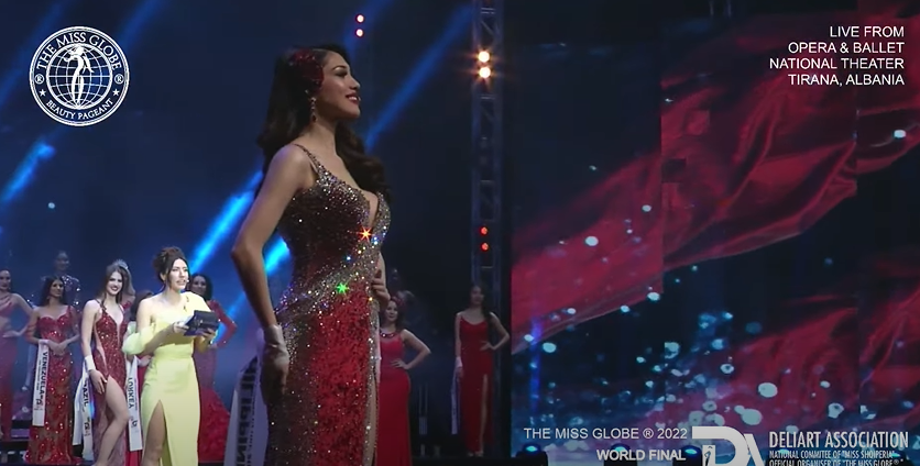 ABSCBNNews's tweet photo. Chelsea Fernandez makes it to the Top 15 of the #MissGlobe2022 pageant! https://t.co/VdglGVtiqf