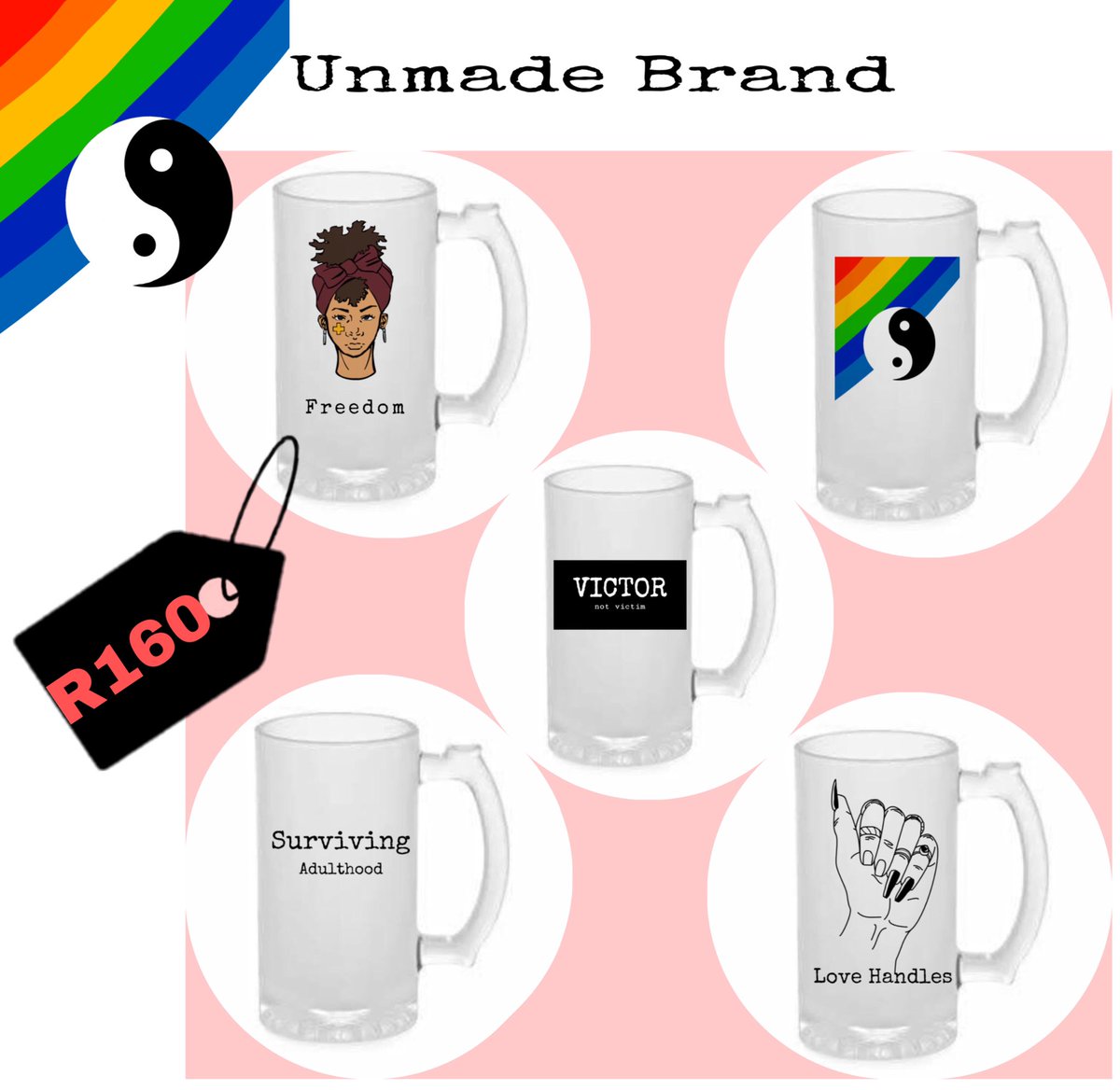Y’all know about #unmadebrand frosted beer 🍺 mugs?