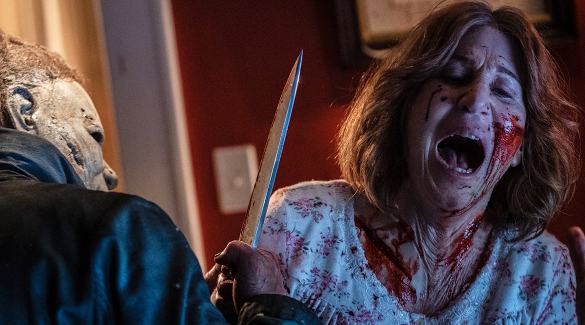 WilsonCleveland's tweet photo. @WeWatchedAMovie Dear @UniversalPics @Blumhouse @jason_blum PLEASE release the…. #GreenCut? The Original Cut? Marketing Cut? Cunningcut? 🙏🏻 at some point? #HalloweenEnds https://t.co/bwF32EdPOP