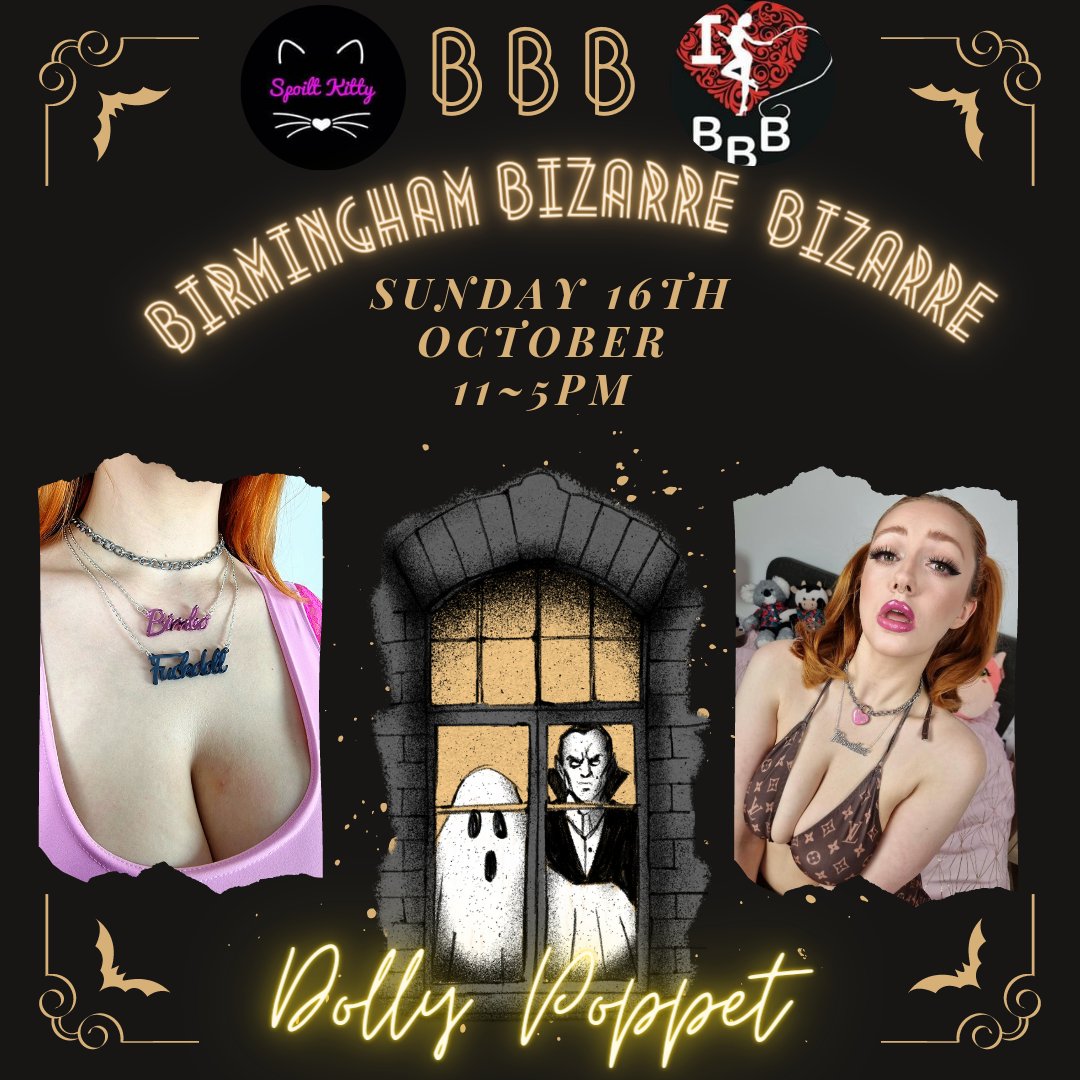 Spoilt_Kitty_'s tweet photo. Our Cauldron is brewing up an absolute wicked potion of cute yet kinky goodies ready for @BBBAltFetBazaar tomorrow
Why not grab yourself one of our fabulous Slogan Necklaces just like the stunning @TheD0llyP0ppet ๐๐คฉ
#alternativemarket #kinkymarket #ddlg #littles #ddgcommunity https://t.co/Ct79vRI1k6