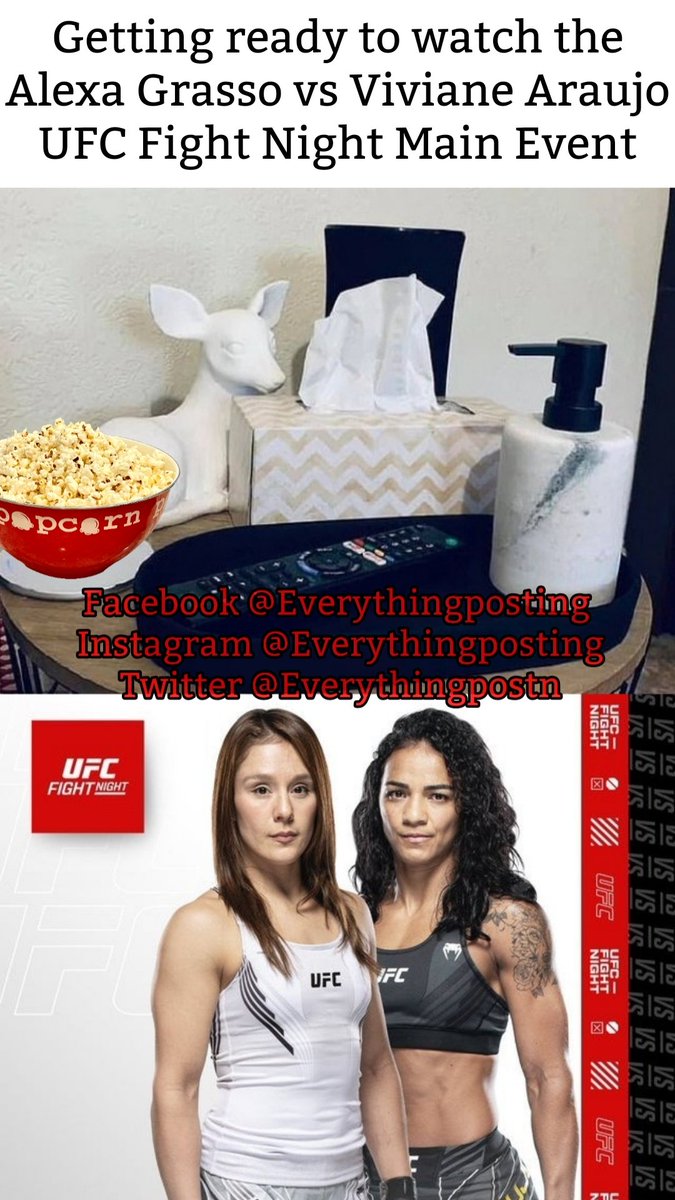 Everythingpostn's tweet photo. #ufc #ufcfightnight #ufcfightnightgrassovsaraujo #mma #ufcmemes #ufcshitposting #mmamemes #everythingposting #memes #meme #shitpost #shitposts #shitposting #alexagrasso #vivianearaujo https://t.co/4NATuOGTpF