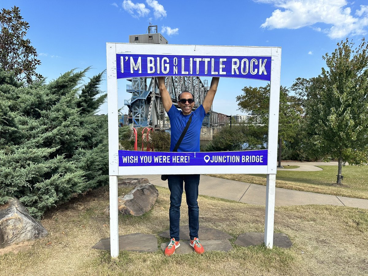 My first time in Little Rock and what a delightful place. I can’t wait to come back for a longer trip!  <a href="/LittleRockCVB/">Little Rock CVB</a> #Bigonlittlerock #littlerock  #wishyouwerehere