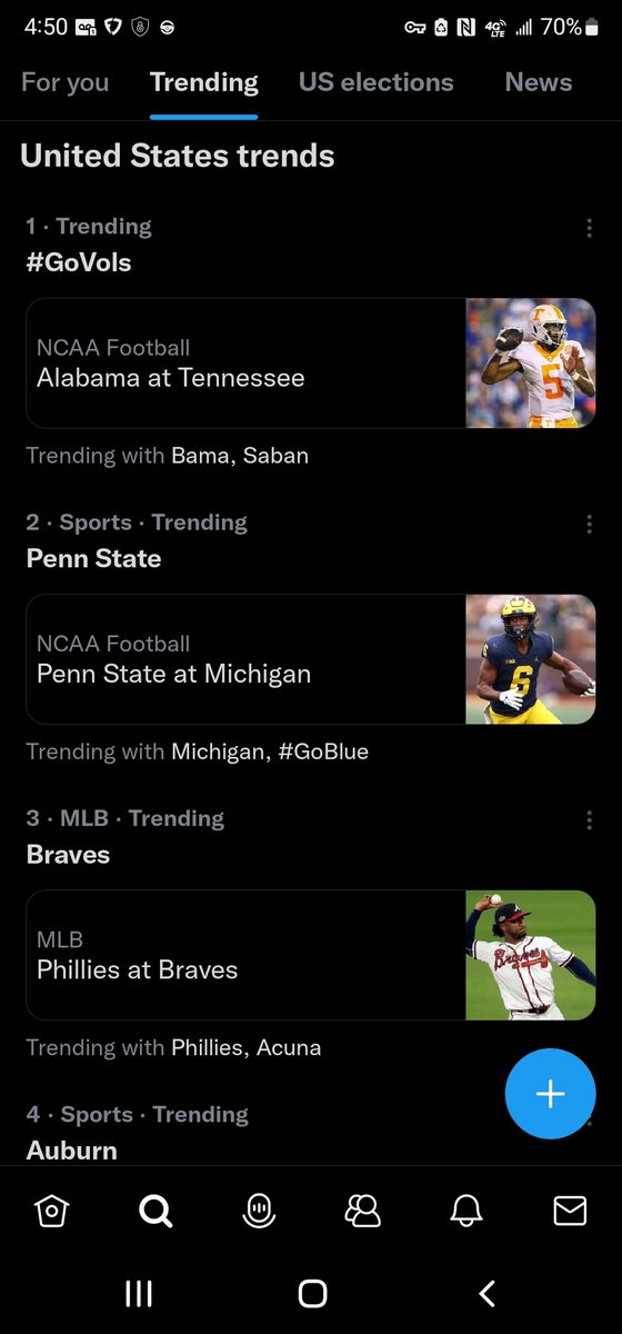 shakeybus's tweet photo. Just so you know #GoVols is #1 GO. BIG. DAMN. ORANGE!!!! #tennesseevols https://t.co/QDkqe5m6Ux